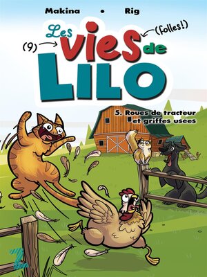 cover image of Roues de tracteur et griffes usées
